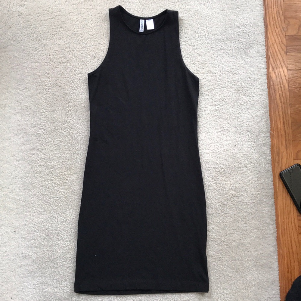 H&M black dress